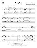 Happy Day (arr. Ed Hogan) - Electric Piano