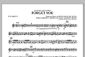 Forget You - Bb Clarinet 2