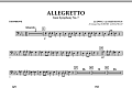 Allegretto (from Symphony No. 7) - Trombone