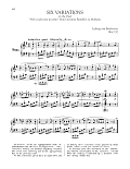 Six Variations On "Nel Cor Piu Non Mi Sento"