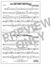 The Jedi Steps and Finale (from Star Wars: The Force Awakens) - Trombone 