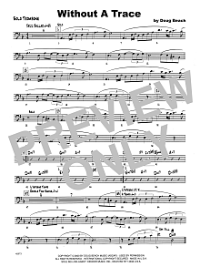 Without A Trace - Trombone Solo 