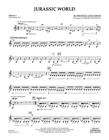 Jurassic World - Violin 3 (Viola Treble Clef) 