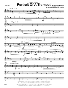 Portrait Of A Trumpet - Horn in F 