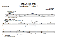 Still, Still, Still (with Brahms' Lullaby) - Percussion 