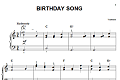 Birthday Song