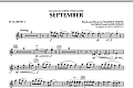 September (arr. Paul Murtha) - Bb Clarinet 1
