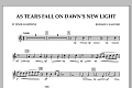 As Tears Fall on Dawn's New Light - Bb Tenor Saxophone