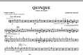 Quinque (Dance for Band) - Percussion 2