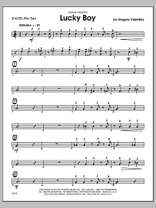 Lucky Boy - Alto Sax 2 