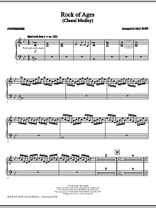 Rock Of Ages (Choral Medley) - Synthesizer 