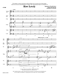 How Lovely - Full Score