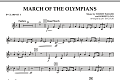 March Of The Olympians - Bb Clarinet 3