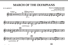 March Of The Olympians - Bb Clarinet 3 