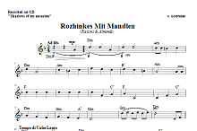Rozhinkes Mit Mandlen 