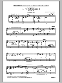 Prelude IV (Dreaming On) (from Rock Preludes 2) 