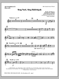 Sing Noel, Sing Hallelujah - Alto Sax (sub. Horn)