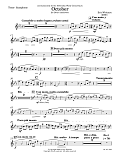 October - Bb Tenor Saxophone