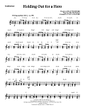 Holding Out for a Hero (from Footloose) (arr. Paul Langford) - Synthesizer