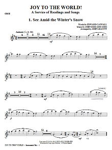 Joy To The World - Oboe 