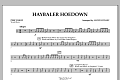 Haybaler Hoedown - Percussion
