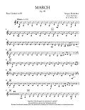 March, Op. 99 - Bb Bass Clarinet