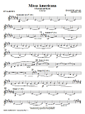 Missa Americana - Bb Clarinet 1