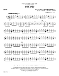 This Day (from Jingle Jangle) (arr. Mac Huff) - Drums