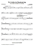 We Gather in Thanksgiving - Double Bass