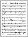 Simple Gifts - Bass Clarinet