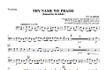 Thy Name We Praise (Immortal, Invisible) - Trombone