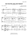 Can You Feel The Love Tonight? (from The Lion King) (arr. June Dale)