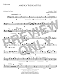 America, the Beautiful - Euphonium