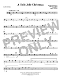 A Holly, Jolly Christmas (arr. Greg Gilpin) - Bass
