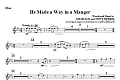 He Made A Way In A Manger - Oboe