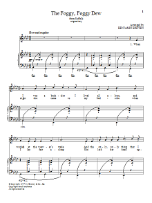 The Foggy, Foggy Dew 