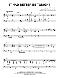 It Had Better Be Tonight [Jazz version] (arr. Brent Edstrom)