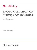 Short Variation on Mulier, ecce filius tuus - Score & Parts