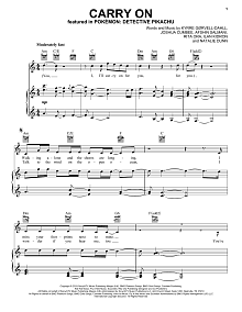 Carry On (from Pokémon Detective Pikachu) 