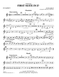 First Suite In E Flat, Themes From - Bb Clarinet 2