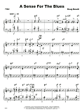 A Sense For The Blues - Piano