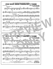 Star Wars Main Theme/Rey's Theme (from The Force Awakens) - 1st Bb Trumpet 