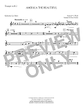 America, the Beautiful - Bb Trumpet 2