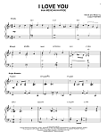 I Love You [Jazz version] (arr. Brent Edstrom)