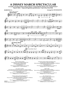 A Disney March Spectacular - Baritone T.C. 