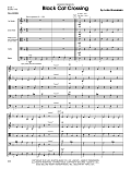 Black Cat Crossing - Full Score