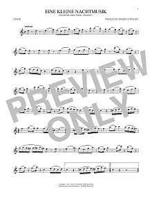 Eine Kleine Nachtmusik ("Romance"), Second Movement 