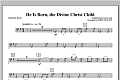 He Is Born, the Divine Christ Child - Double Bass