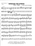 Serenade For Strings - Mvt. 1 Pezzo (arr. Elliot A. Del Borgo) - Viola
