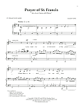 Prayer of St. Francis (Low Voice)
